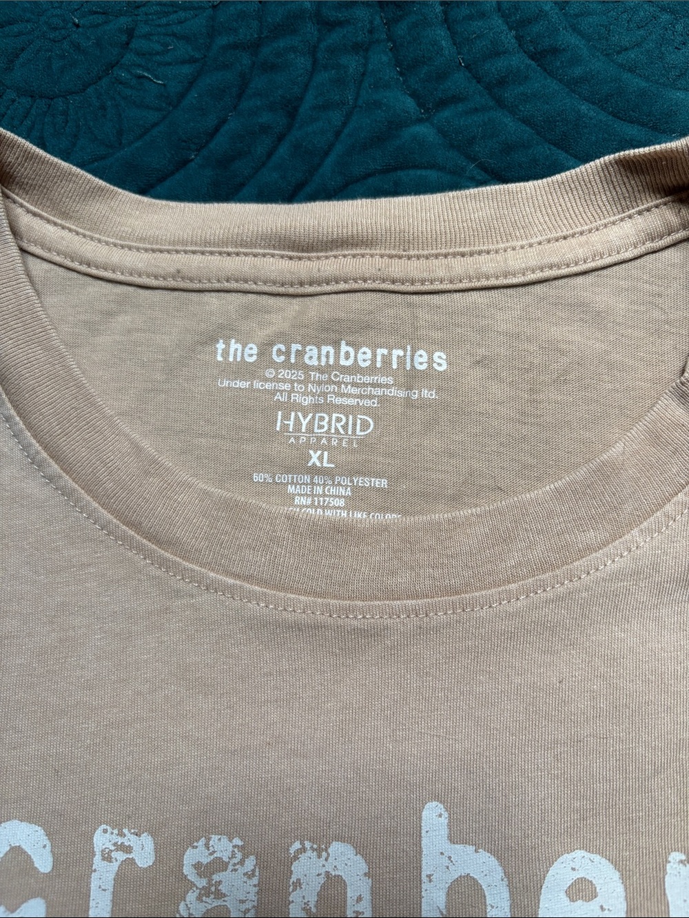 Target The Cranberries Beige Graphic Tee - Picture 3 of 6